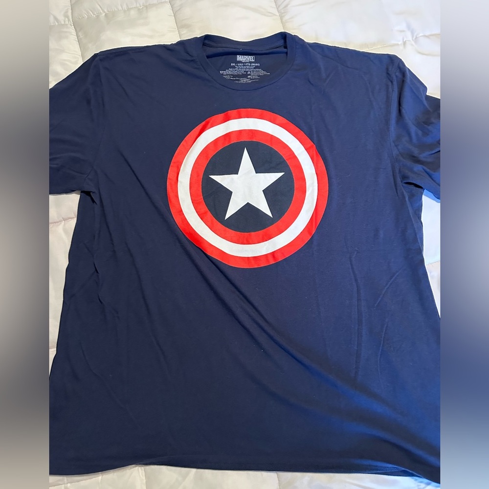 Captain America Short SleeveT shirt